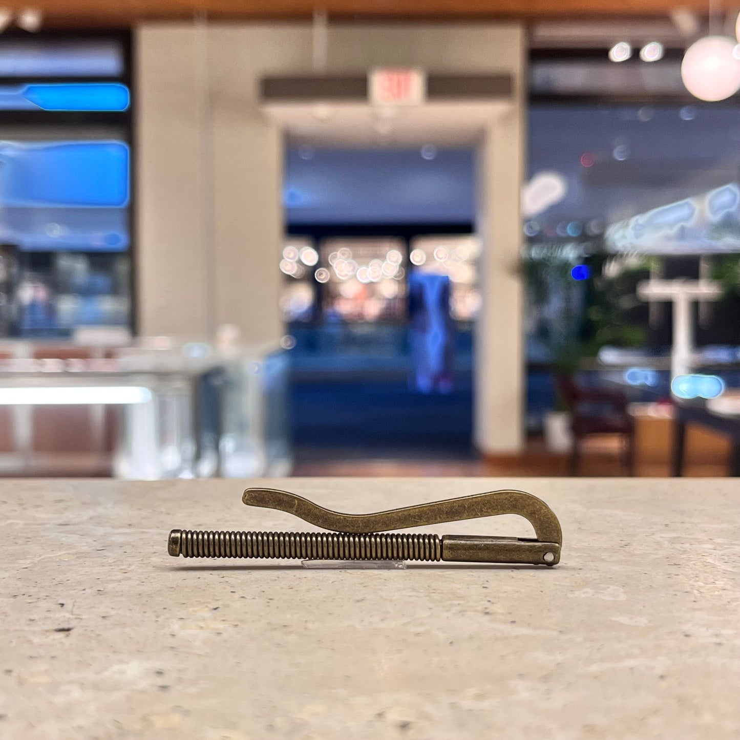 Brass Color Spring Money Clips