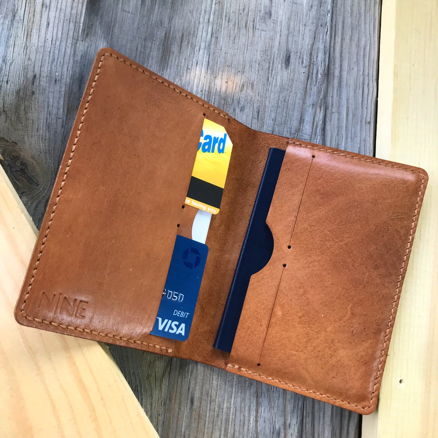 Leather Passport Wallet