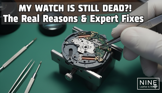Expert watch repair in Independence MO examining a broken watch coil