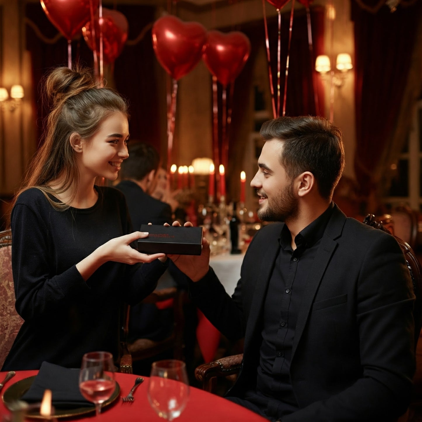 Romantic Valentines Day Gift NINE Leather & Watch