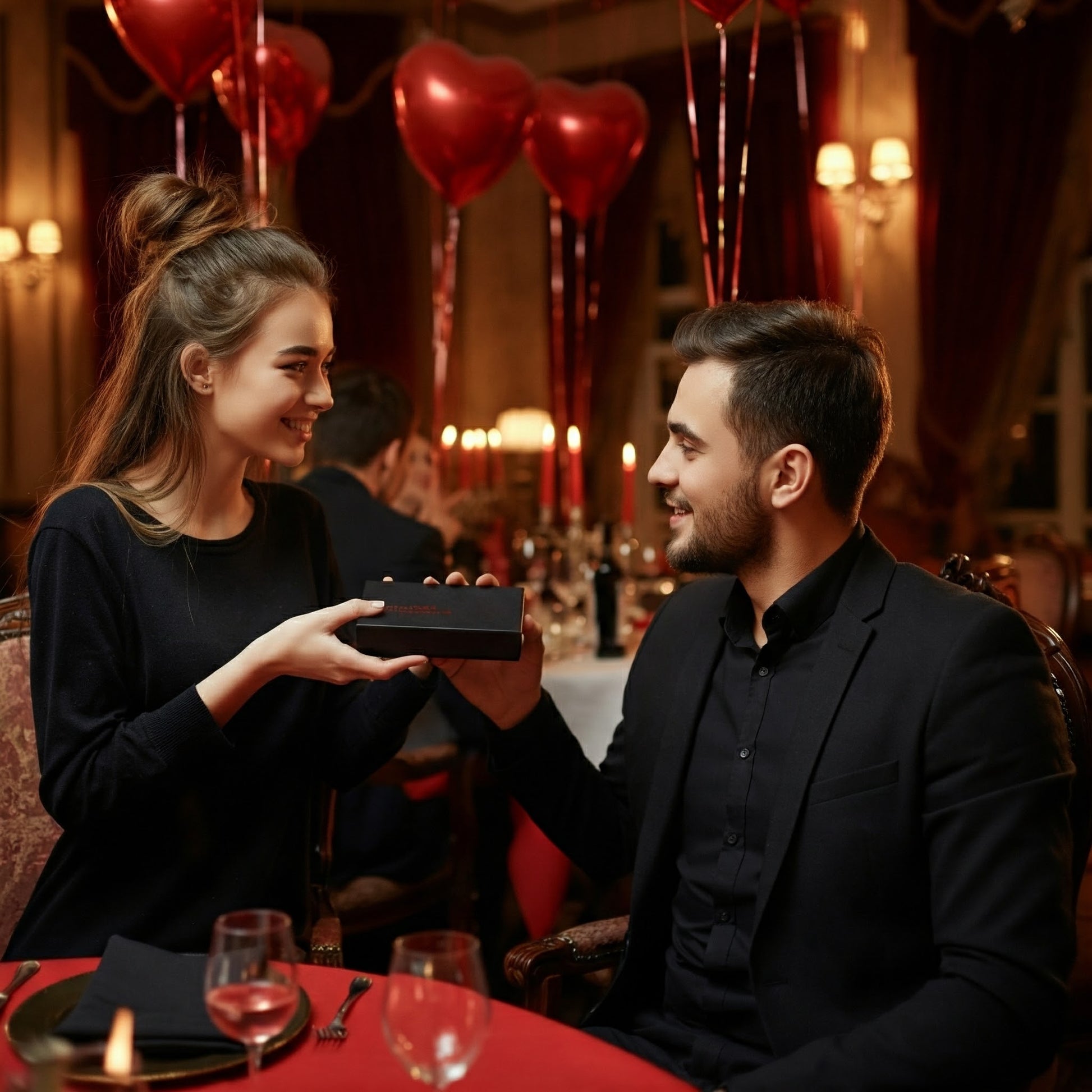 Romantic Valentines Day Gift NINE Leather & Watch