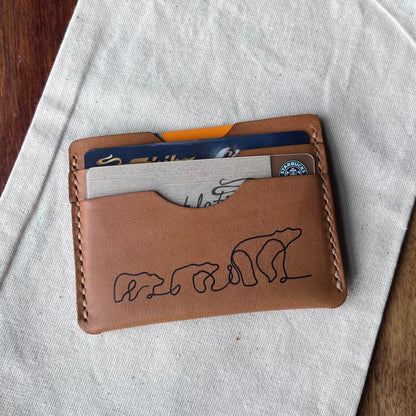 Minimalist Leather Card Holder