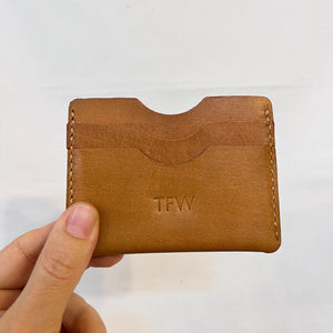 No.3 - Card Wallet - Limited - Laser Engraved