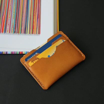 Minimalist Leather Card Holder